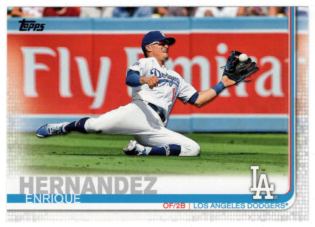 Enrique Hernandez - Los Angeles Dodgers (MLB Baseball Card) 2019 Topps # 117 Mint