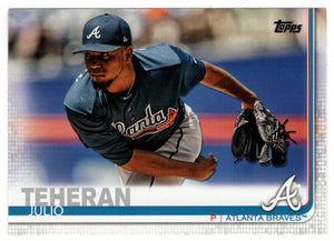 Julio Teheran - Atlanta Braves (MLB Baseball Card) 2019 Topps # 118 Mint