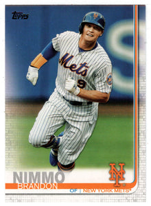 Brandon Nimmo - New York Mets (MLB Baseball Card) 2019 Topps # 172 Mint