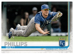 Brett Phillips - Kansas City Royals (MLB Baseball Card) 2019 Topps # 195 Mint