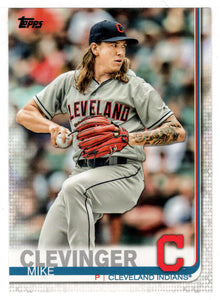 Mike Clevinger - Cleveland Indians (MLB Baseball Card) 2019 Topps # 199 Mint