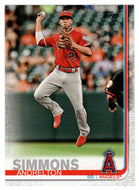 Andrelton Simmons - Los Angeles Angels (MLB Baseball Card) 2019 Topps # 255 Mint