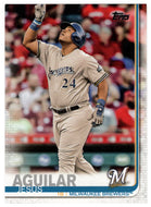 Jesus Aguilar - Milwaukee Brewers (MLB Baseball Card) 2019 Topps # 287 Mint