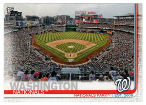 Nationals Park - Washington Nationals (MLB Baseball Card) 2019 Topps # 341 Mint