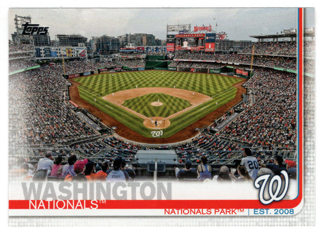 Nationals Park - Washington Nationals (MLB Baseball Card) 2019 Topps # 341 Mint