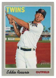 Eddie Rosario - Minnesota Twins (MLB Baseball Card) 2019 Topps Heritage # 25 Mint