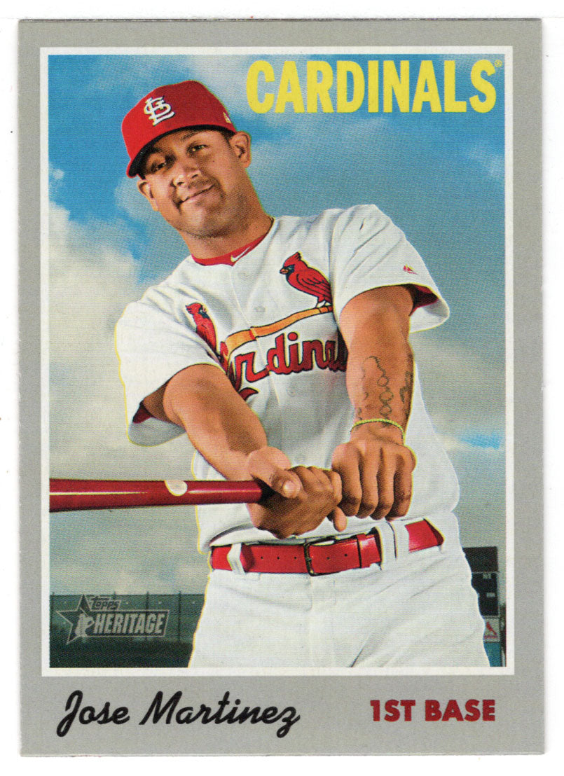Jose Martinez - St. Louis Cardinals (MLB Baseball Card) 2019 Topps Heritage # 40 Mint