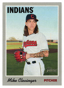 Mike Clevinger - Cleveland Indians (MLB Baseball Card) 2019 Topps Heritage # 59 Mint