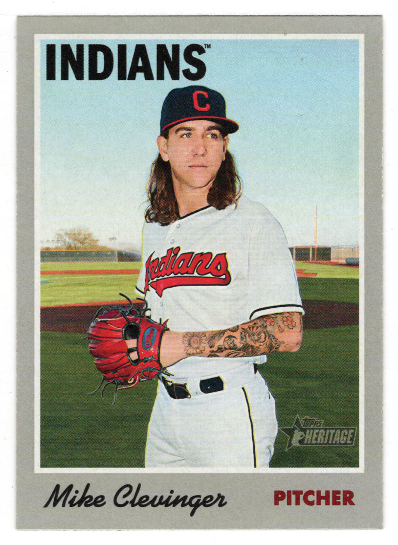 Mike Clevinger - Cleveland Indians (MLB Baseball Card) 2019 Topps Heritage # 59 Mint