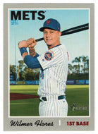 Wilmer Flores - New York Mets (MLB Baseball Card) 2019 Topps Heritage # 183 Mint