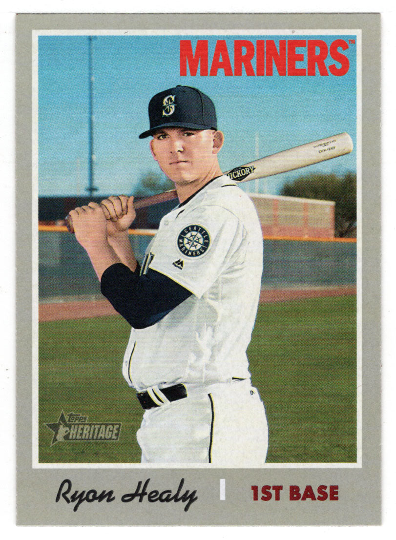 Ryon Healy - Seattle Mariners (MLB Baseball Card) 2019 Topps Heritage # 185 Mint