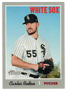 Carlos Rodon - Chicago White Sox (MLB Baseball Card) 2019 Topps Heritage # 274 Mint