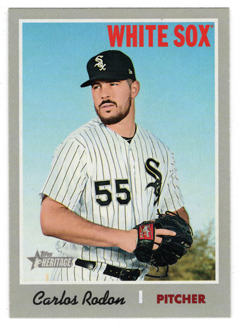 Carlos Rodon - Chicago White Sox (MLB Baseball Card) 2019 Topps Heritage # 274 Mint