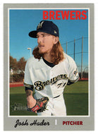 Josh Hader - Milwaukee Brewers (MLB Baseball Card) 2019 Topps Heritage # 335 Mint