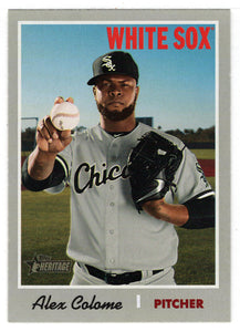 Alex Colome - Chicago White Sox (MLB Baseball Card) 2019 Topps Heritage # 342 Mint