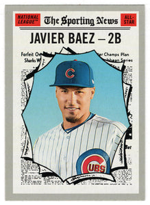 Javier Baez - Chicago Cubs - All-Star Team (MLB Baseball Card) 2019 Topps Heritage # 363 Mint