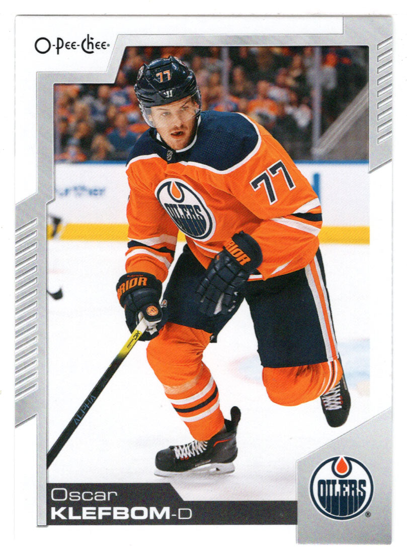 Oscar Klefbom - Edmonton Oilers (NHL Hockey Card) 2020-21 O-Pee-Chee # 7 Mint