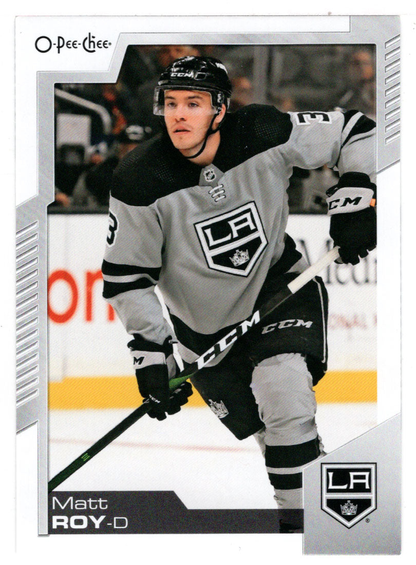 Matt Roy - Los Angeles Kings (NHL Hockey Card) 2020-21 O-Pee-Chee # 106 Mint