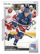 Brendan Lemieux - New York Rangers (NHL Hockey Card) 2020-21 O-Pee-Chee # 208 Mint