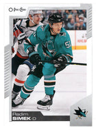 Radim Simek - San Jose Sharks (NHL Hockey Card) 2020-21 O-Pee-Chee # 273 Mint