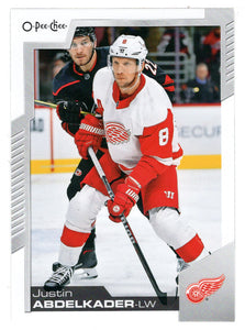 Justin Abdelkader - Detroit Red Wings (NHL Hockey Card) 2020-21 O-Pee-Chee # 347 Mint