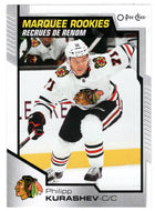 Philipp Kurashev RC - Chicago Blackhawks (NHL Hockey Card) 2020-21 O-Pee-Chee # 620 Mint