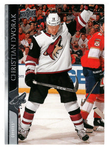 Christian Dvorak - Arizona Coyotes (NHL Hockey Card) 2020-21 Upper Deck # 8 Mint