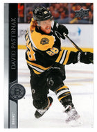 David Pastrnak - Boston Bruins (NHL Hockey Card) 2020-21 Upper Deck # 18 Mint