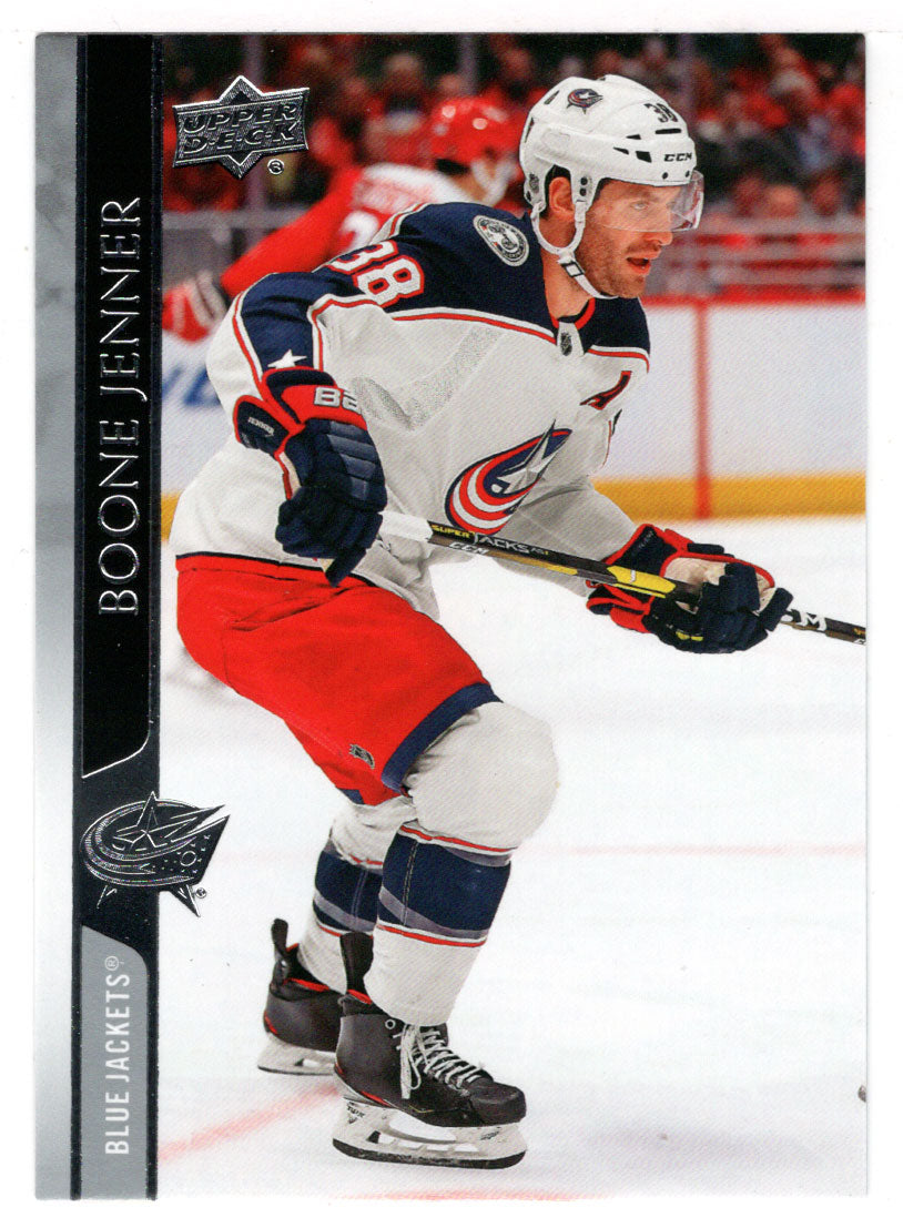 Boone Jenner - Columbus Blue Jackets (NHL Hockey Card) 2020-21 Upper Deck # 54 Mint