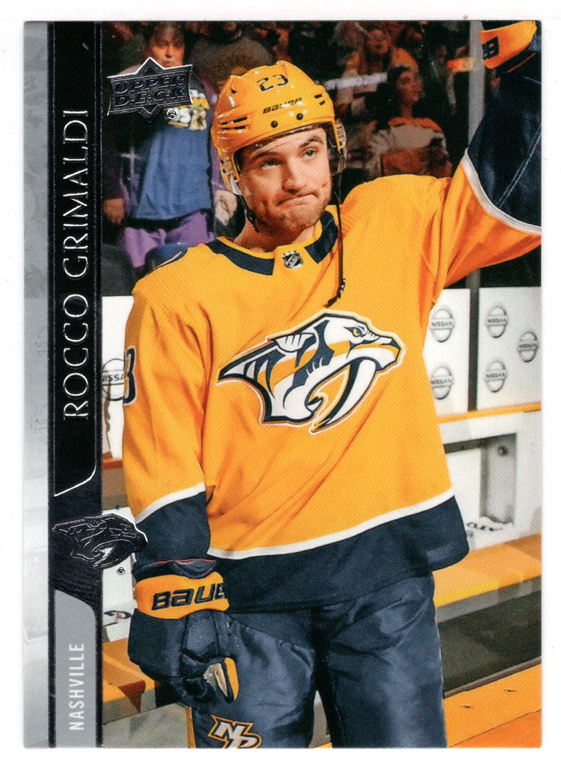 Rocco Grimaldi - Nashville Predators (NHL Hockey Card) 2020-21 Upper Deck # 105 Mint