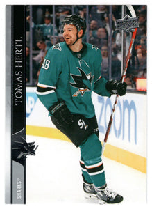Tomas Hertl - San Jose Sharks (NHL Hockey Card) 2020-21 Upper Deck # 147 Mint