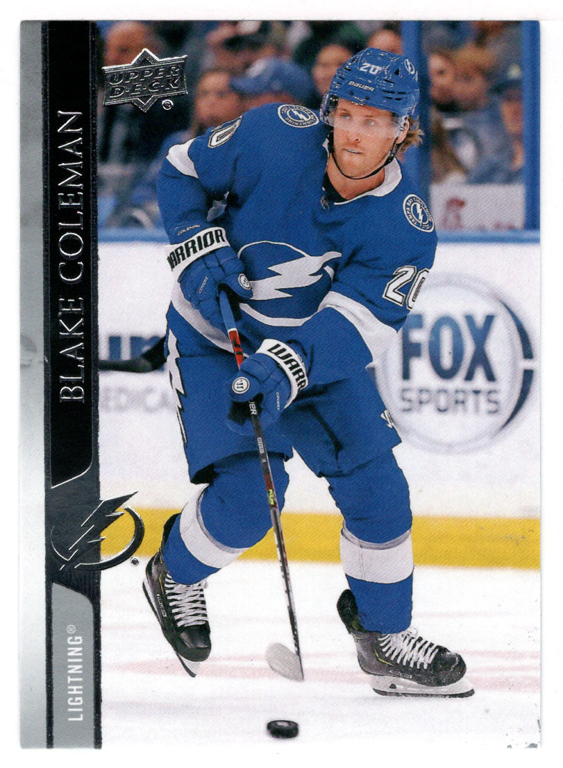 Blake Coleman - Tampa Bay Lightning (NHL Hockey Card) 2020-21 Upper Deck # 159 Mint