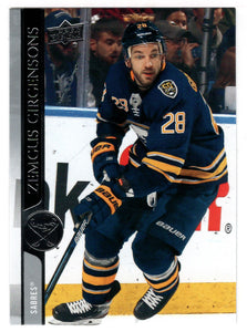 Zemgus Girgensons - Buffalo Sabres (NHL Hockey Card) 2020-21 Upper Deck # 270 Mint