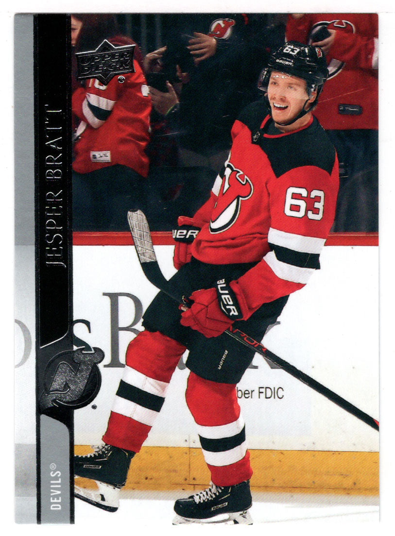 Jesper Bratt - New Jersey Devils (NHL Hockey Card) 2020-21 Upper Deck # 361 Mint