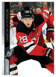 Damon Severson - New Jersey Devils (NHL Hockey Card) 2020-21 Upper Deck # 364 Mint