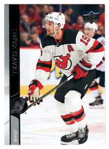 Travis Zajac - New Jersey Devils (NHL Hockey Card) 2020-21 Upper Deck # 365 Mint