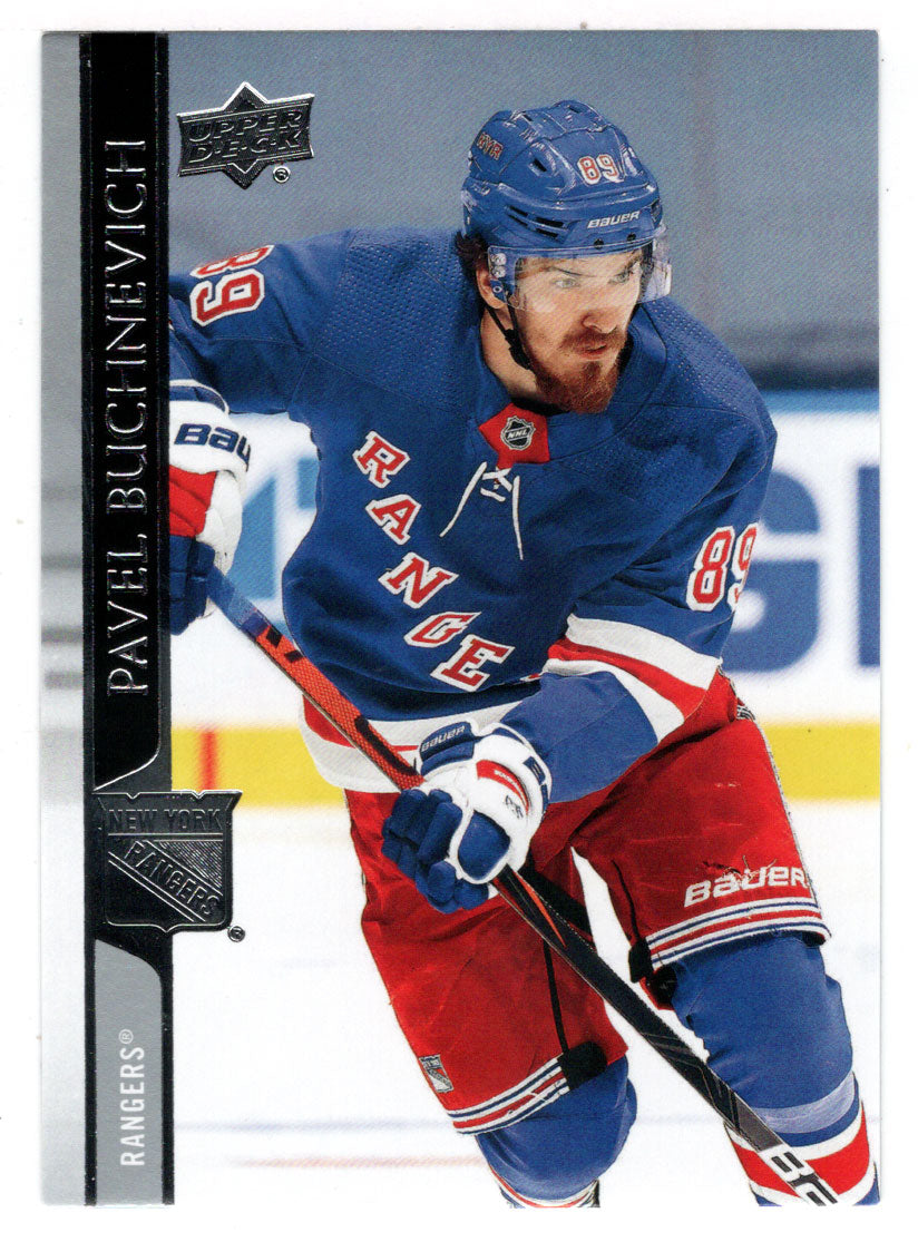 Pavel Buchnevich - New York Rangers (NHL Hockey Card) 2020-21 Upper Deck # 372 Mint