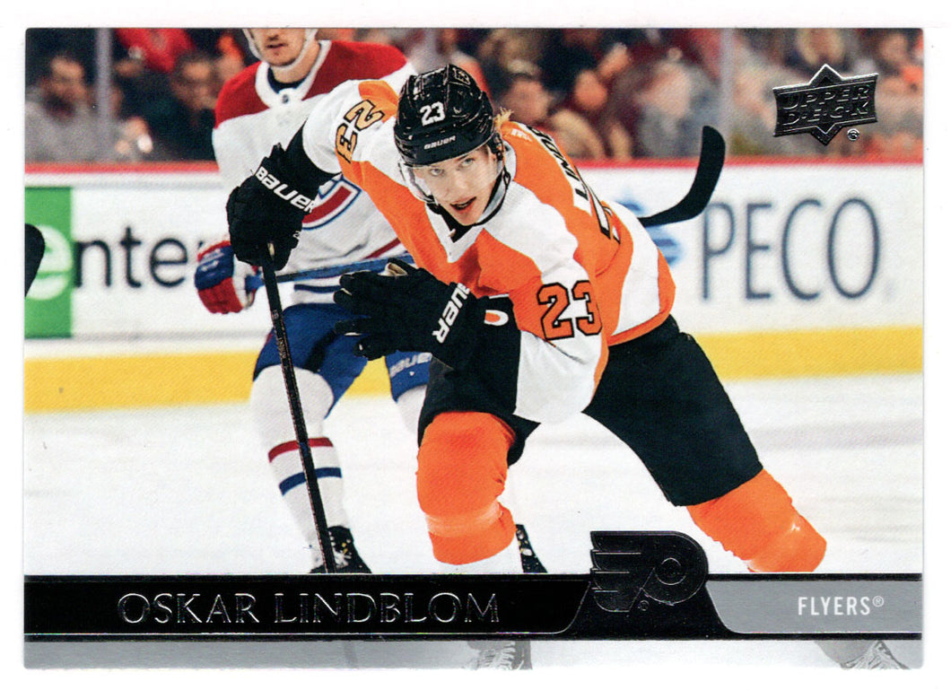 Oskar Lindblom - Philadelphia Flyers (NHL Hockey Card) 2020-21 Upper Deck # 387 Mint