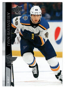 Ivan Barbashev - St. Louis Blues (NHL Hockey Card) 2020-21 Upper Deck # 402 Mint