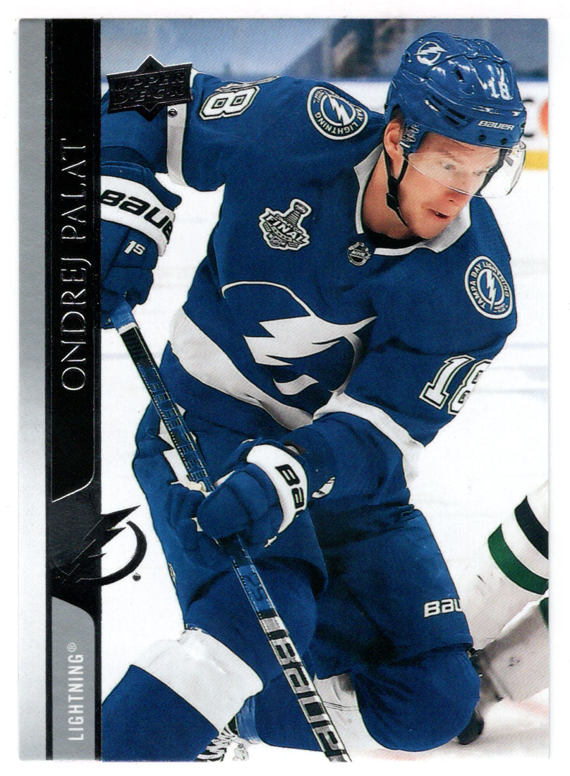 Ondrej Palat - Tampa Bay Lightning (NHL Hockey Card) 2020-21 Upper Deck # 413 Mint