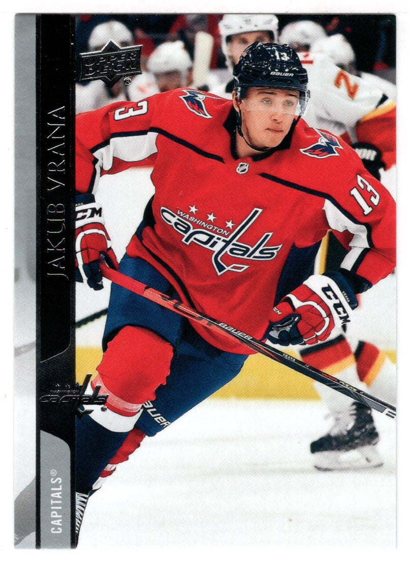 Jakub Vrana - Washington Capitals (NHL Hockey Card) 2020-21 Upper Deck # 441 Mint