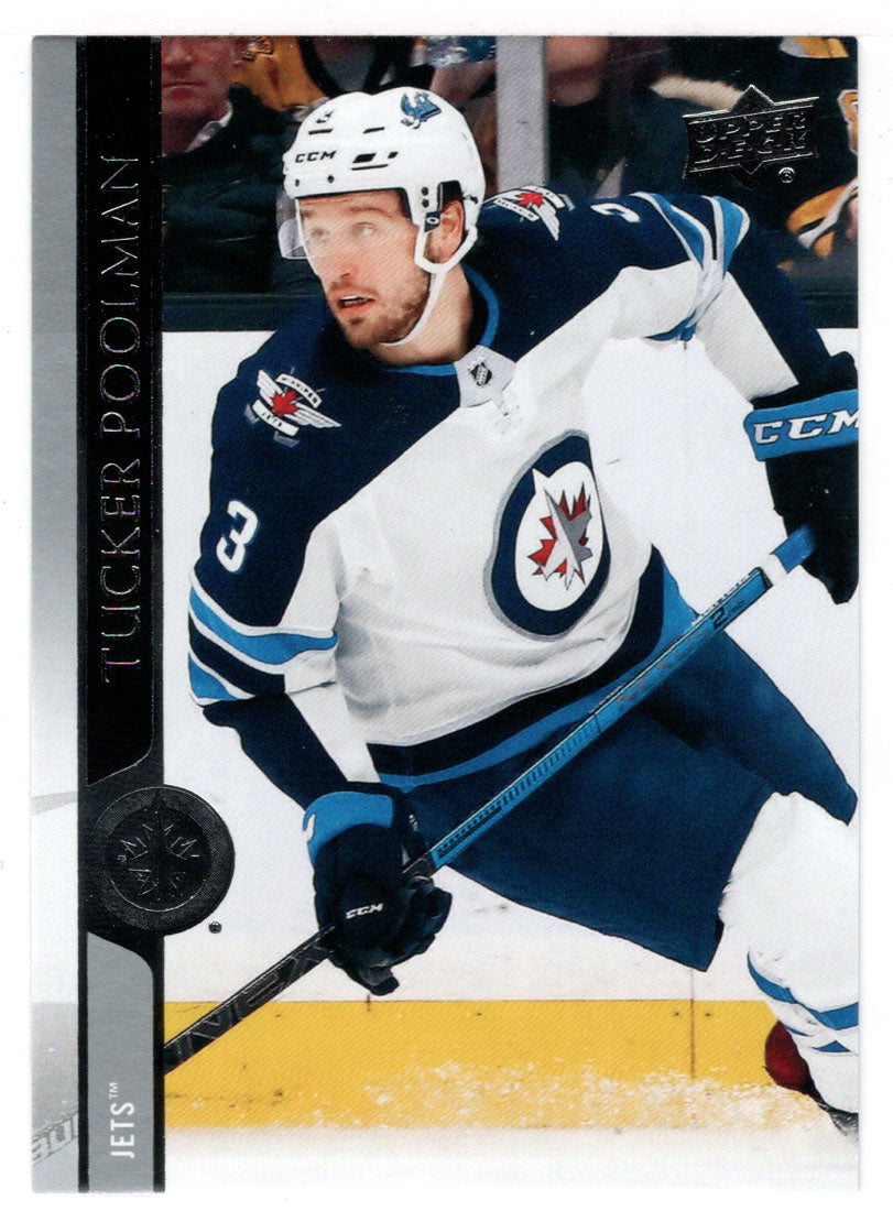 Tucker Poolman - Winnipeg Jets (NHL Hockey Card) 2020-21 Upper Deck # 447 Mint