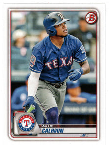 Willie Calhoun - Texas Rangers (MLB Baseball Card) 2020 Bowman # 14 Mint