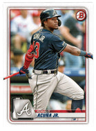 Ronald Acuna Jr. - Atlanta Braves (MLB Baseball Card) 2020 Bowman # 27 Mint