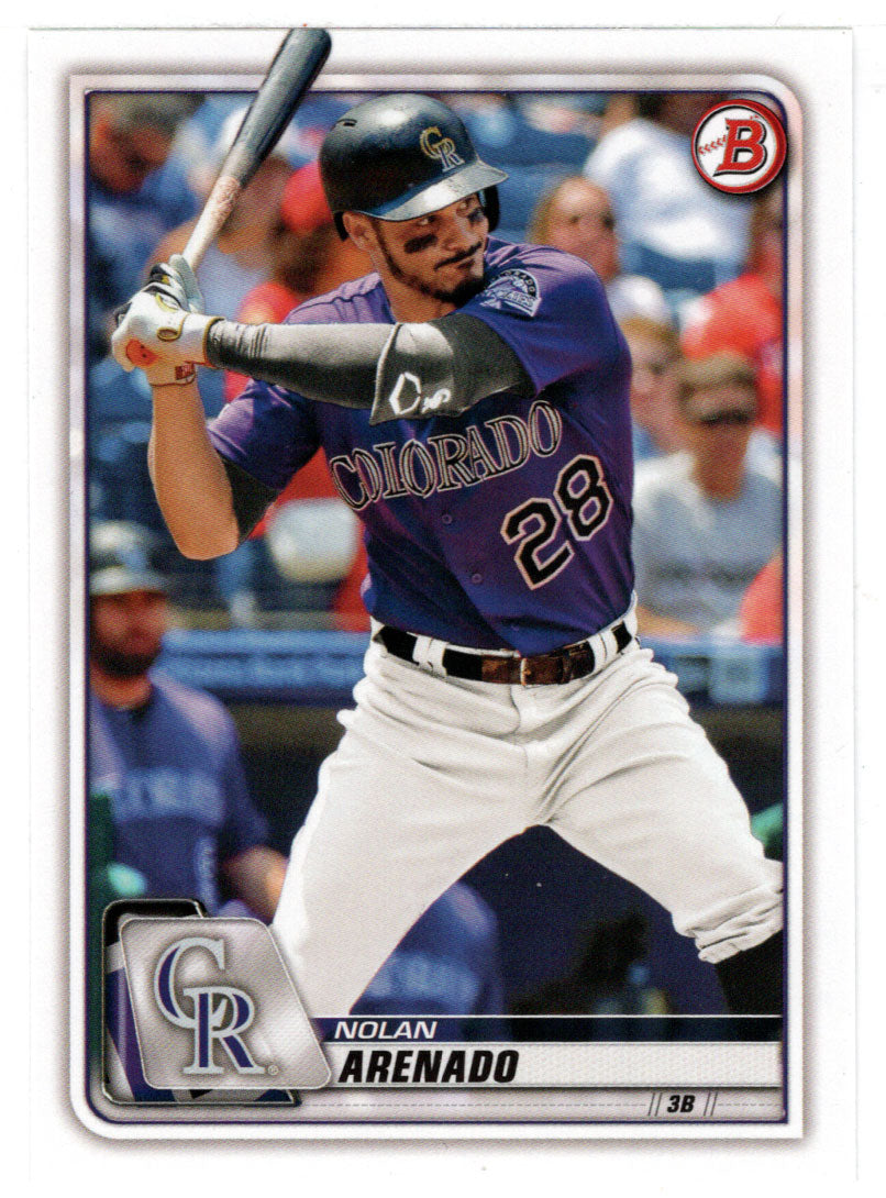 Nolan Arenado - Colorado Rockies (MLB Baseball Card) 2020 Bowman # 33 Mint