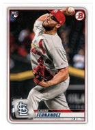 Junior Fernandez RC - St. Louis Cardinals (MLB Baseball Card) 2020 Bowman # 39 Mint