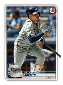 Willy Adames - Tampa Bay Rays (MLB Baseball Card) 2020 Bowman # 81 Mint