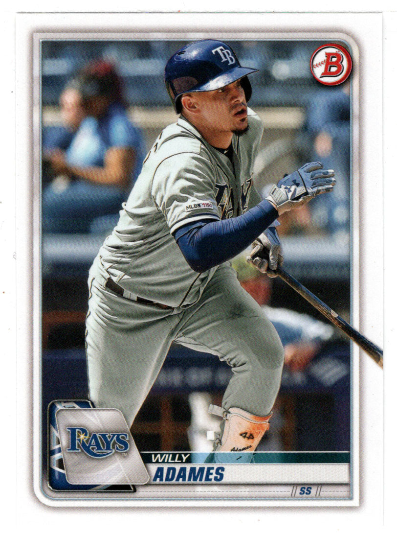 Willy Adames - Tampa Bay Rays (MLB Baseball Card) 2020 Bowman # 81 Mint