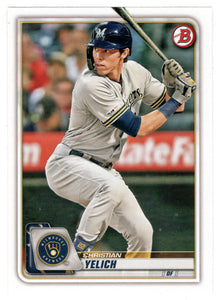 Christian Yelich - Milwaukee Brewers (MLB Baseball Card) 2020 Bowman # 100 Mint