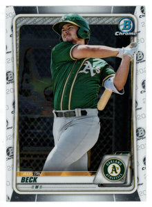 Austin Beck - Oakland Athletics (MLB Baseball Card) 2020 Bowman Chrome Prospects # BCP-16 Mint